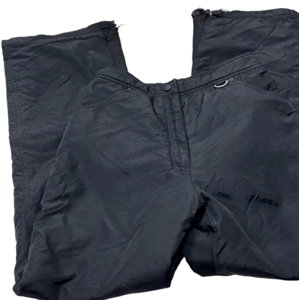 Slalom black ski pants size medium